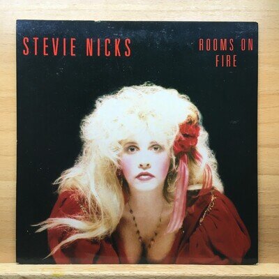 STEVIE NICKS - ROOMS ON FIRE 7" VINYL (EX)