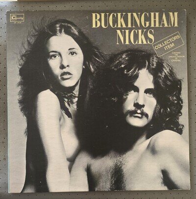 BUCKINGHAM NICKS SELF TITLED 1970s PRESSING VINYL LP FROM CANADA, GATEFOLD, MINT