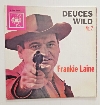 Frankie Laine Deuces Wild No. 2 EP HEAR IT !! UK CBS 1961 EX/EX