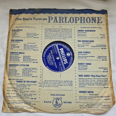 Frankie Laine . UP ABOVE MY HEAD. GOOD EVENING FREINDS P.B.708 Shellac