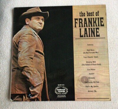 THE BEST OF FRANKIE LAINE - 1967 HALLMARK LABEL LP