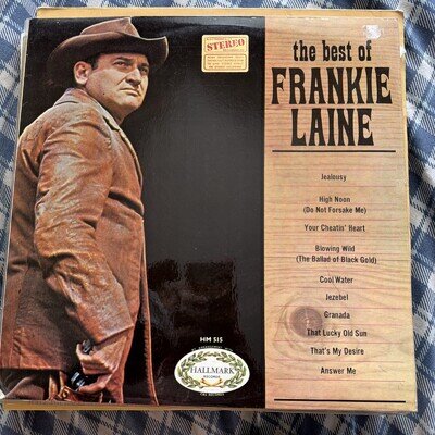 Frankie Laine The Best Of Frankie Laine 1967 Hallmark Records