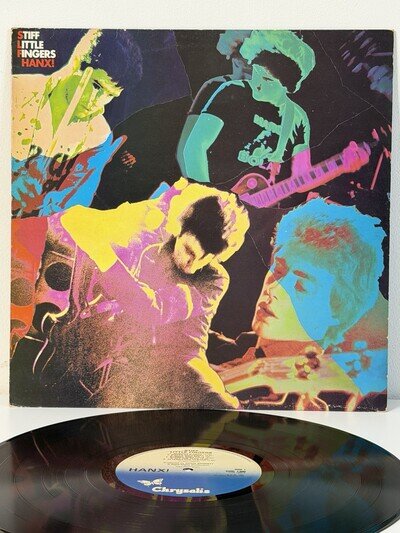Stiff Little Fingers Hanx! Vinyl LP 1980 UK Chrysalis CHR 1300 Punk