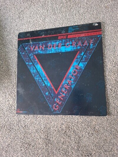 Van Der Graaf Generator. Repeat Performance, LP, BG 3. Rare Vinyl. VG+VG