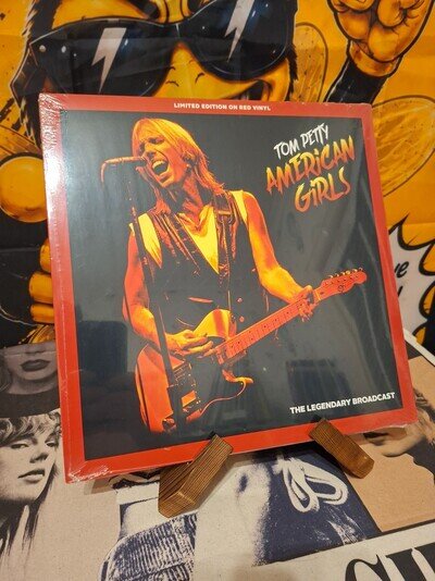 Tom Petty - American Girls. Limited Edition Red Vinyl. The Legendary Broadcast.