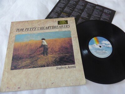 TOM PETTY Southern Accents UK 1985 LP MCF3260 Hype Sticker M-