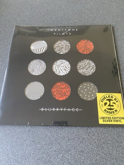 Twenty One Pilots Blurryface Silver Vinyl Limited Edition LP