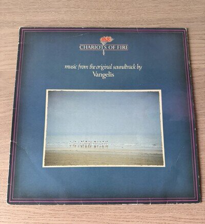 Chariots of Fire 1981 Original Soundtrack Vinyl LP Vangelis