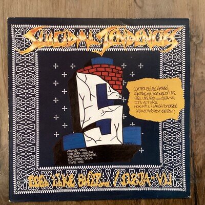 SUICIDAL TENDENCIES - CONTROLLED BY HATRED...1989 1st issue Vinyl LP