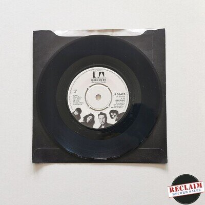 the stranglers - walk on by 7" vinyl record VG