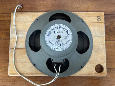 Vintage Goodmans Audiom 60 12" Alnico Speaker, 1950-60s