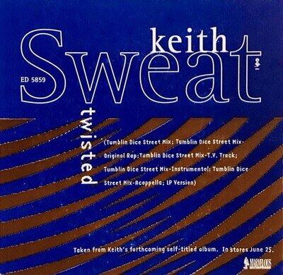 Keith Sweat - Twisted (12", Promo) (Very Good Plus (VG+))