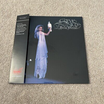 Stevie Nicks – Bella Donna Vinyl Record Black NUMBERED Reissue 2025
