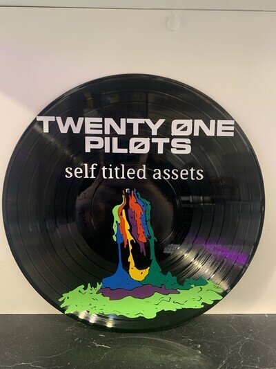 Twenty One Pilots Self Titled Assets 12 Inch Decorative Vinyl Record