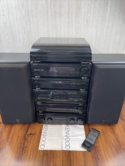 Boxed KENWOOD HiFi 6 Stack Systems Separates A-76 X-76/T-76L/DP-76/GE-760/P-25