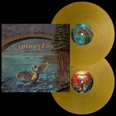 AMORPHIS BORDERLAND (2LP "BONES" GOLD OPAQUE) Vinyl Double Album new pre order *