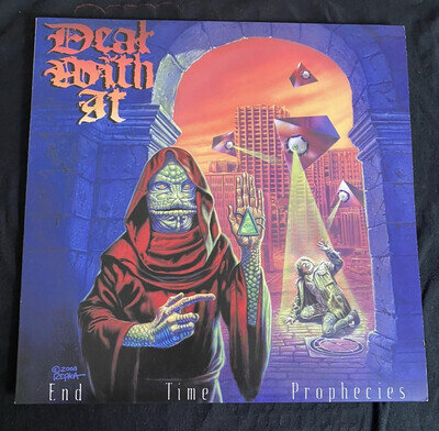 Deal With It – End Time Prophecies Near Mint Purple Vinyl Hardcore Punk Cro-Mags