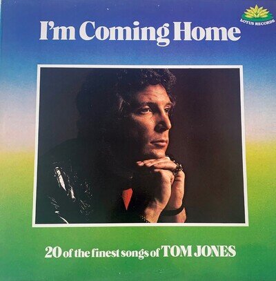 Tom Jones ~ I'm Coming Home LP ~ Lotus Records ~ Like New