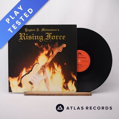 Yngwie Malmsteen Rising Force S1 S2 LP Album Vinyl Record 825 324-1Y - VG+/EX