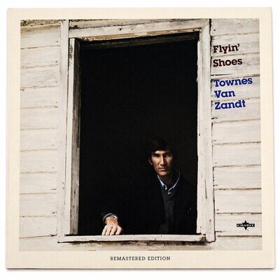 Townes Van Zandt – Flyin’ Shoes Blue Vinyl LP 180g 2015 NEW SEALED