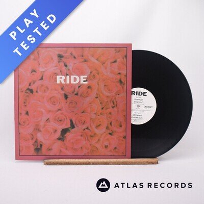 Ride Ride A1 B1 12" EP Vinyl Record 1990 cre072t Creation Records - EX/EX