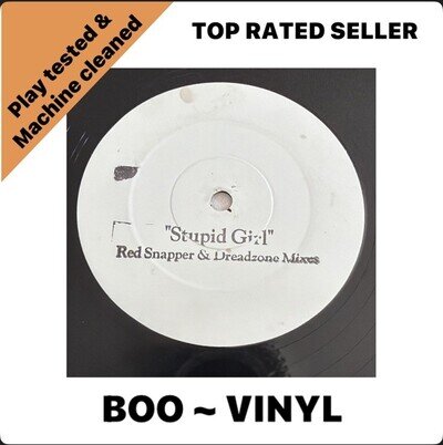 Garbage - Stupid Girl Red Snapper Mixes 12” Vinyl Record House VG+ / M