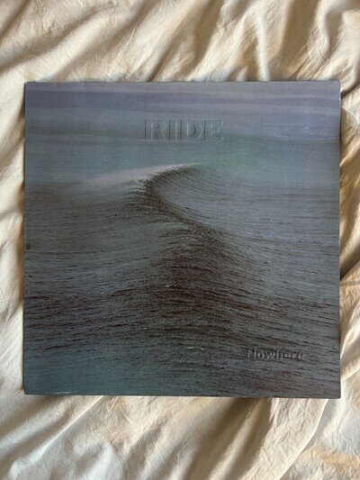 Ride – Nowhere Vinyl Record FIRST UK Pressing 1990 Embossed Sleeve CRELP074