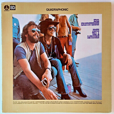 KRIS KRISTOFFERSON - JESUS WAS A CAPRICORN - 12” QUADRAPHONIC VINYL LP