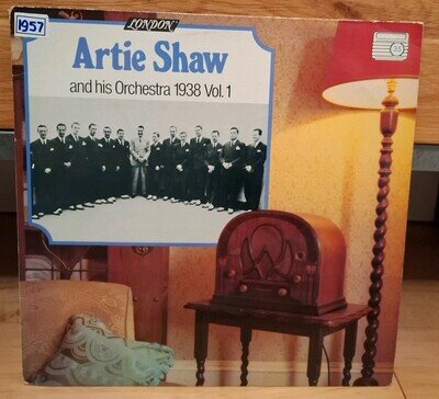Artie Shaw (Orchestra) - 1938 Vol 1 (Radio Years No.35) (UK vinyl LP) 1979 jazz