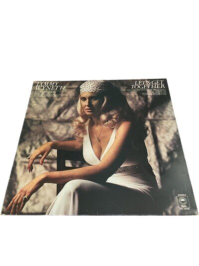 Tammy Wynette Let's Get Together Vinyl Record LP Epic 1977 Stereo