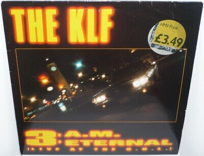 THE KLF 3 A.M. ETERNAL – LIVE AT THE S.S.L./GUNS OF MU MU, KLF 12” KLF 005X, 199