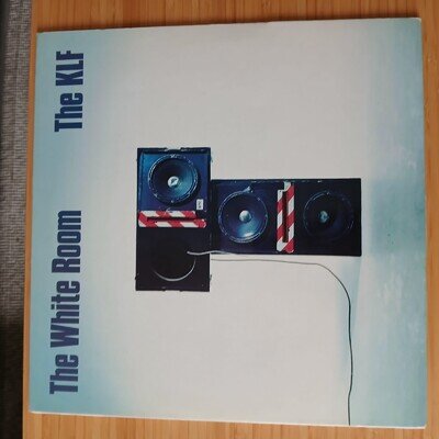 The KLF The White Room LP 1991 12" Black Vinyl 33RPM JAMS LP006 + Inner