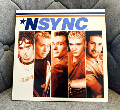 *NSYNC *NSYNC 12" Green Vinyl Double LP Gatefold RCA 2018 Pop Reissue