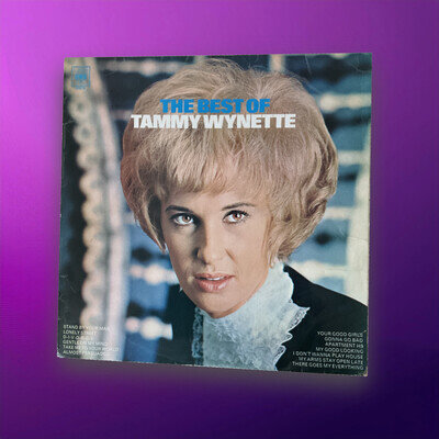 Tammy Wynette - The Best Of LP Vinyl [Stand by your man] 1968 CBS 63578 EX Mono