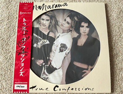 Bananarama - True Confessions Album Picture Disc Vinyl OBI Numbered signed Mint