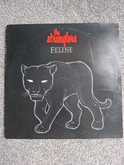 The Stranglers Feline vinyl LP record.. New Wave. VG+