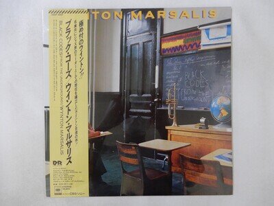 Wynton Marsalis Black Codes (From The ~ CBS/Sony 28AP 3097 Japan sealed LP OBI