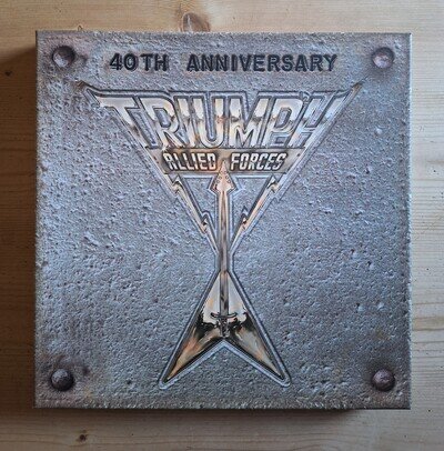 TRIUMPH: Allied Forces 40th Anniversary Limited Edition Vinyl LP Boxset