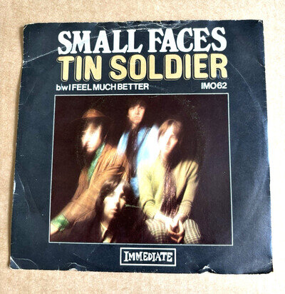 SMALL FACES-TIN SOLDIER IM062 1967 IN PIC SLEEVE