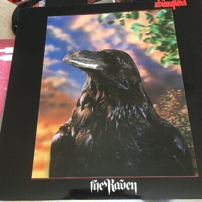 STRANGLERS THE RAVEN JAPANESE UA VINYL LP RECORD INSERT 3D LENTICULAR COVER
