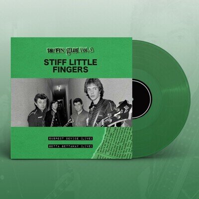 STIFF LITTLE FINGERS - SNIFFIN' GLUE VOL.5 - Vinyl Record 7 - N72z