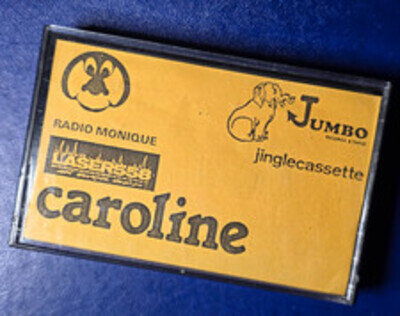 Radio Monique/Laser 558/Caroline Jingles Cassette (Jumbo Records And Tapes)