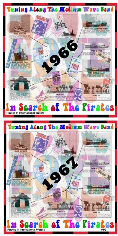 Pirate Radio 'In Search of The Pirates 1966 &1967' Listen In Your Car