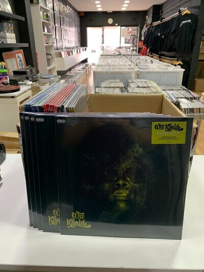 Wiz Khalifa 2 LP Rolling Papers Limited Edition Blue Splatter Vinyl Sealed