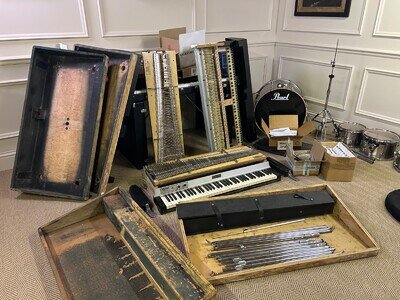 TWO FENDER RHODES ELECTRIC PIANO PIANOS STAGE 73 MARK 1 VINTAGE PARTS