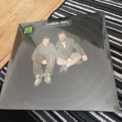 Sleaford Mods - The Demise Of Planet X Glow in The Dark Neon Green Vinyl LP NEW