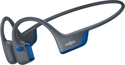 SHOKZ OpenRun Pro 2 - Bone Conduction Wireless Sports Headphones - Steel Blue