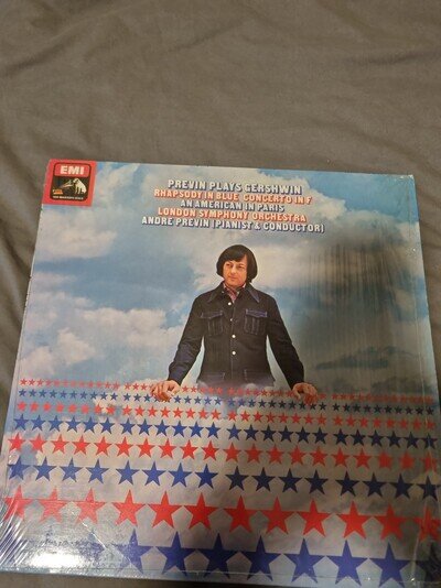 ANDRE PREVIN PLAYS GERSHWIN Rhapsody In Blue EMI ASD 2754