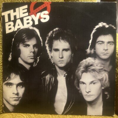 THE BABYS - UNION JACKS (1980 LP) RARE 1ST UK PRESS JOHN WAITE