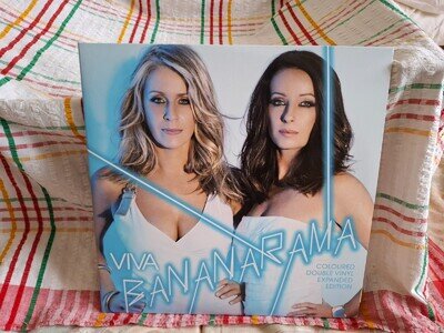 #Bananarama Viva 2x Vinyl LP RSD 2019 Neon Blue Vinyl, EXTENDED Gatefold